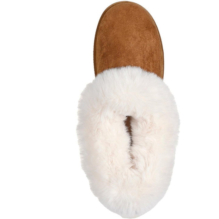 Women's Wide Fit Skechers 169012 Cozy Campfire Winter Nights Slippers in Black - Image 1