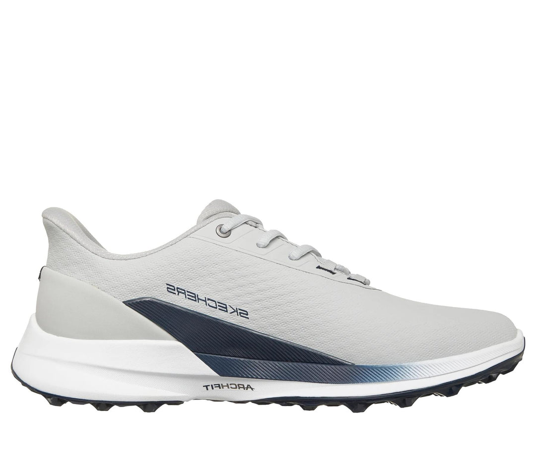 Men's Wide Fit Skechers Slip-ins SK214147 Waterproof Pure SI Trainers in White - Image 8