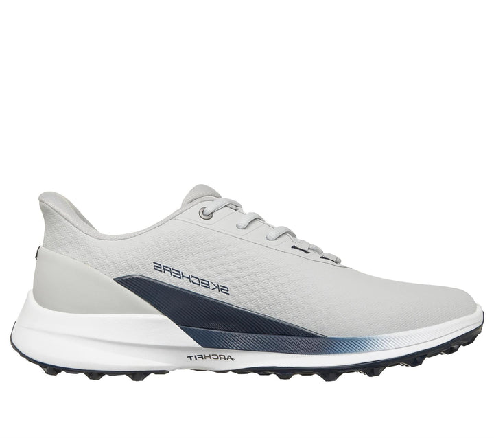 Men's Wide Fit Skechers Slip-ins SK214147 Waterproof Pure SI Trainers in White - Image 1
