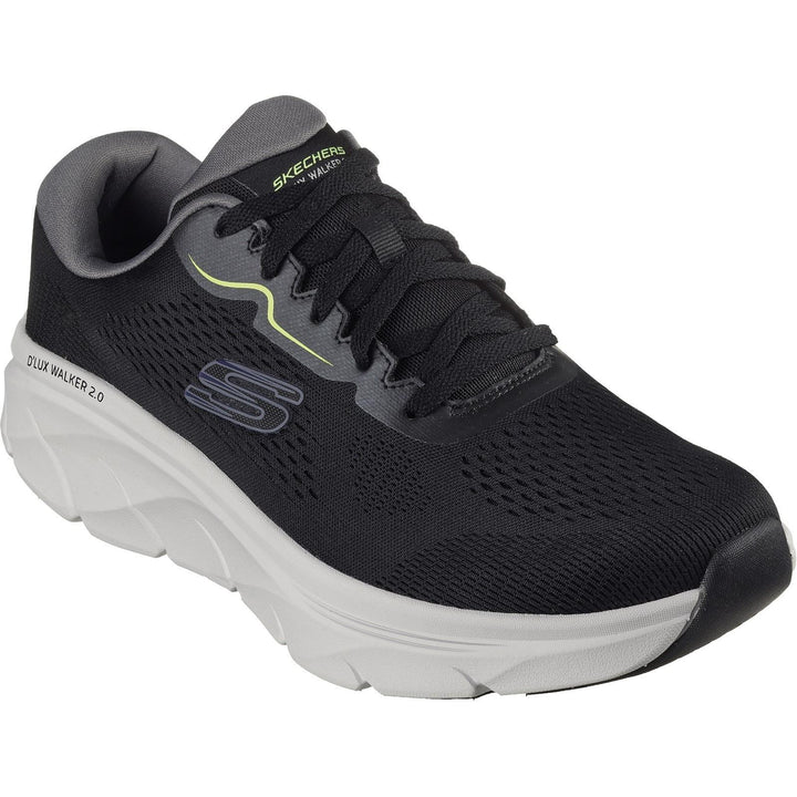 Men's Wide Fit Skechers 232714 D'lux Walker 2.0 Swave Trainers