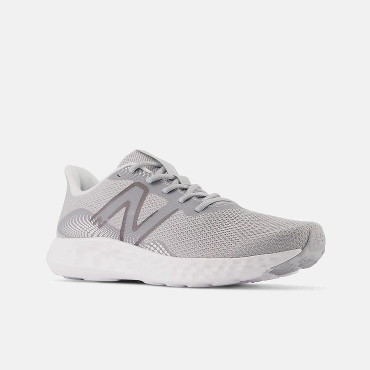 Men's Wide Fit New Balance M411LG3 Walking and Running Trainers - Grey/White