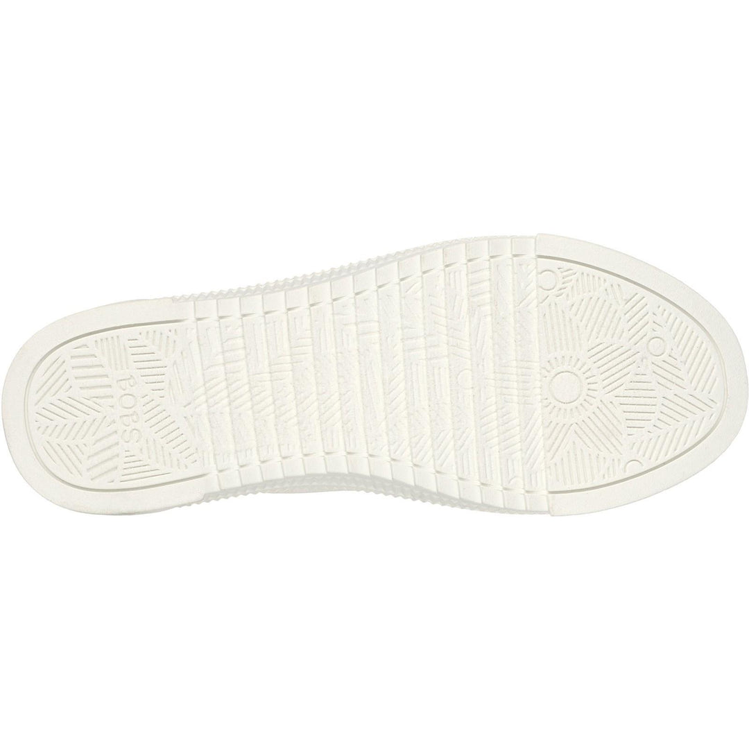 Women's Wide Fit Skechers 114640 Bobs Copa Canvas Shoes