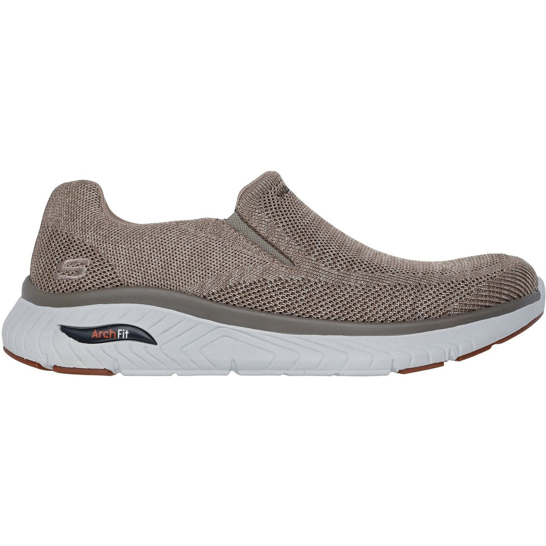 Men's Wide Fit Skechers Arch Fit Crosser Locke Trainers Skechers