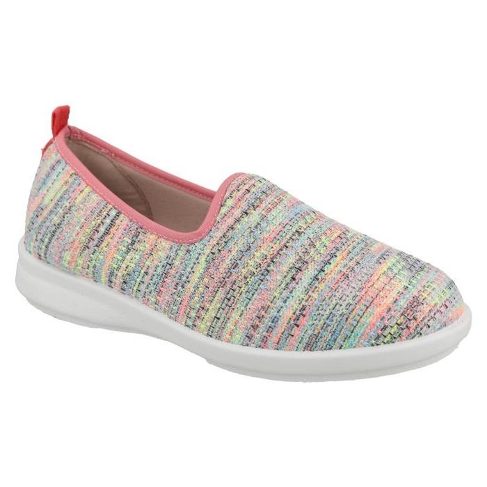 Women's Wide Fit DB Greta Canvas Shoes