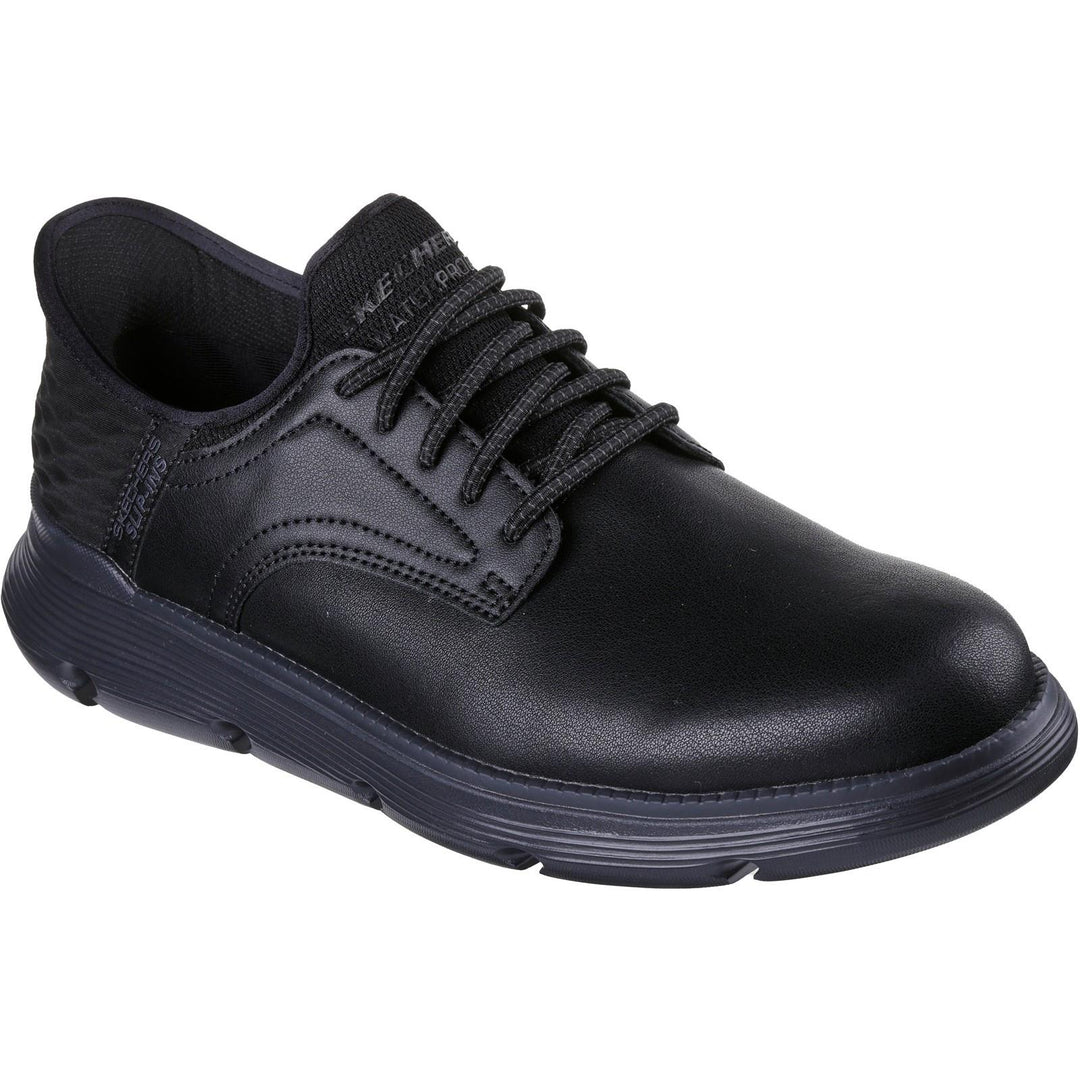 Men's Wide Fit Skechers 205278 Garza Carlyn Trainers in Black - Image 3