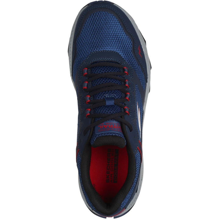 Men's Wide Fit Skechers 220754 Go Run Trail Altitude 2.0 Trainers in Navy/Red - Image 10