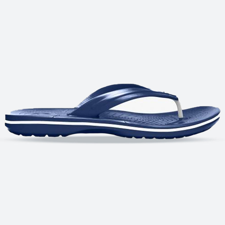 Mens Crocs 11033 Crocband Flip Flops in Black - Image 20