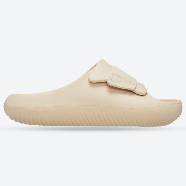 Men's Crocs 209413 Mellow Luxe Slippers in Shitake - Image 1