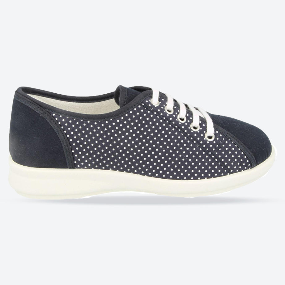 Womens Wide Fit DB Anthea Canvas Shoes