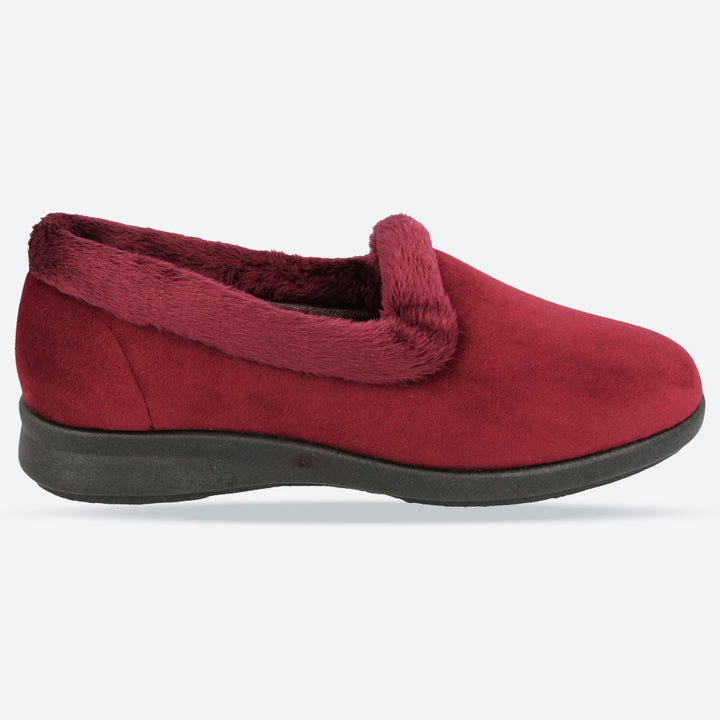 Womens Wide Fit DB Chicago Shoes in Black - Image 1