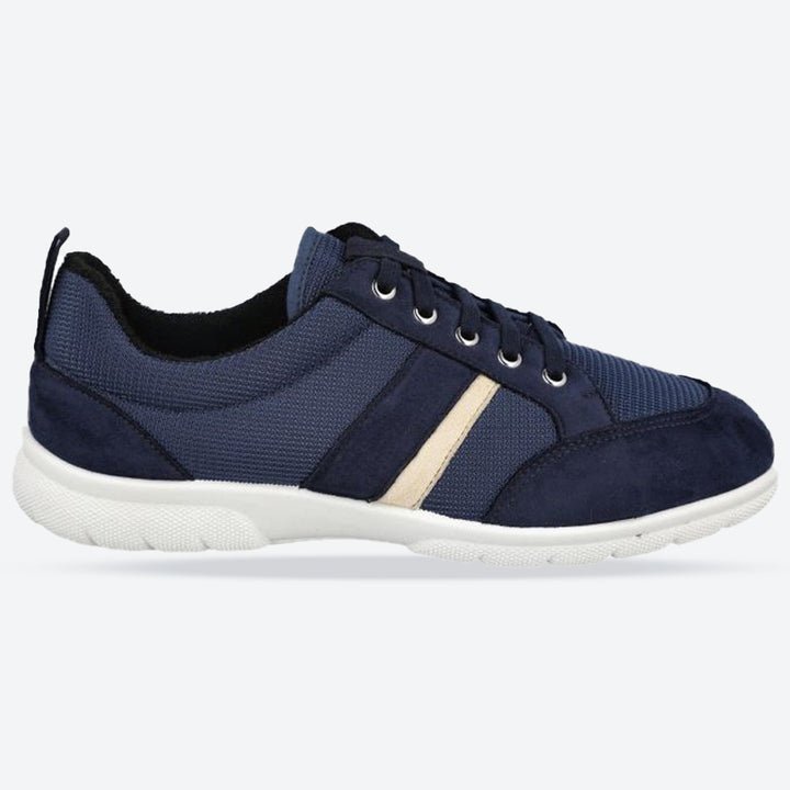 Men's Wide Fit DB Tim Canvas in Black - Image 1