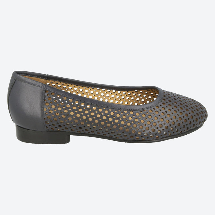 Womens Wide Fit DB Emmental Shoes in Black - Image 1