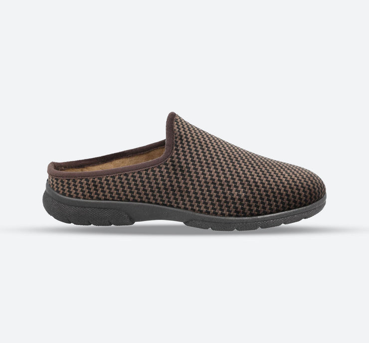 Men's Wide Fit DB Gilbert Mule Slippers