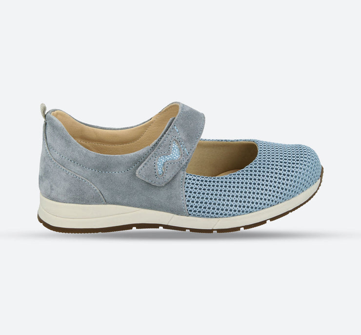 Womens Wide Fit DB Hawaii Canvas Shoes