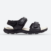 Tredd Well James Black Extra Wide Sandals-main