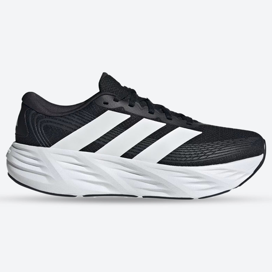 Men's Wide Fit Adidas Galaxy 8 KK4183 Running Trainers - Exclusive in Core Black - Image 1