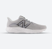 Women's Wide Fit New Balance M411LG3 Walking and Running Trainers - Grey/White