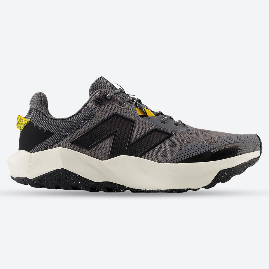 Women's Wide Fit New Balance MTNTRCD6 Dynasoft Nitrel V6 Trail Walking/Running Trainers in Black - Image 1