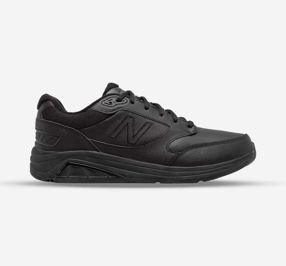 Wide Fit MW928BK3 Walking Rollbar Stability Trainers