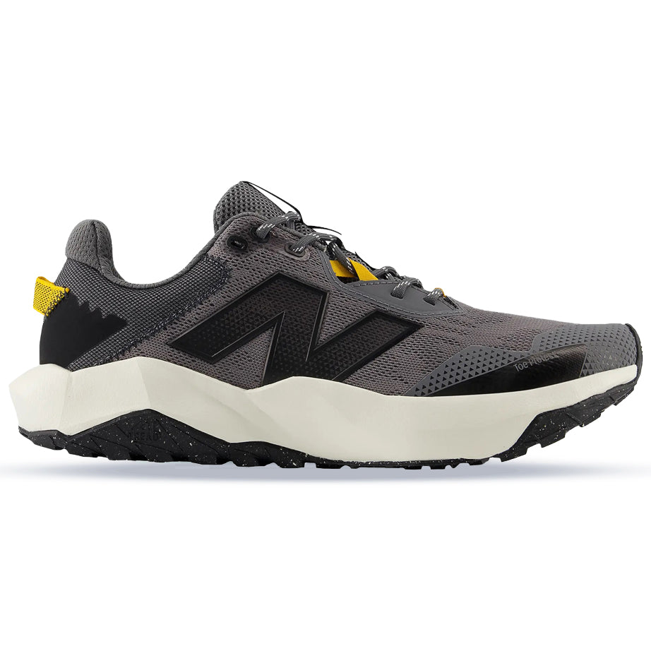 Men's Wide Fit New Balance MTNTRCD6 Dynasoft Nitrel V6 Trail Walking/Running Trainers in Black - Image 1