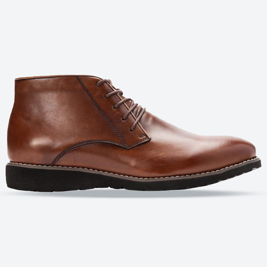 Mens Wide Fit Propet Grady Formal Boots in Black - Image 4