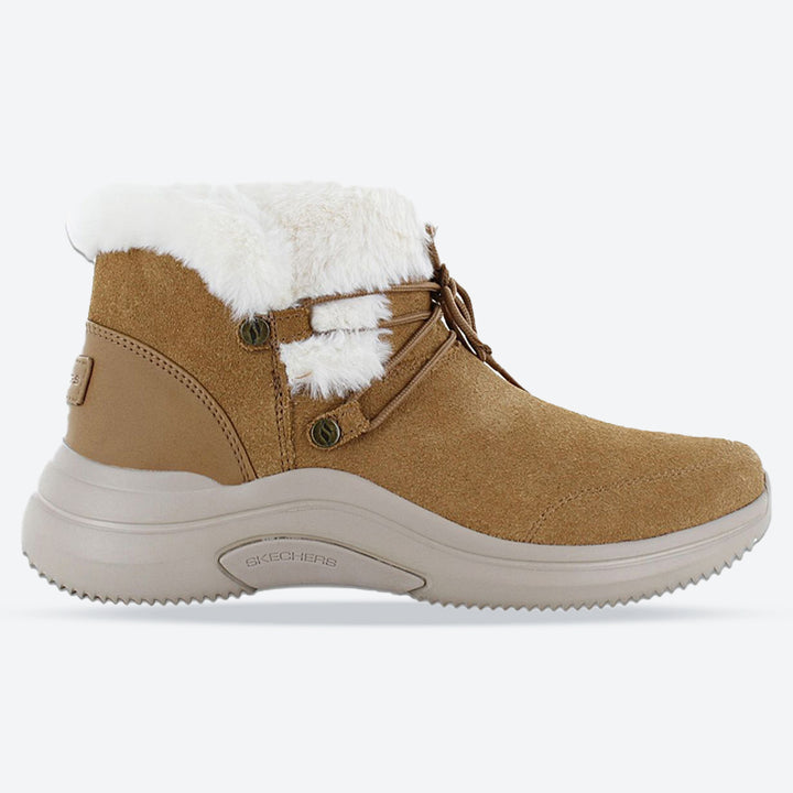 Women's Wide Fit Skechers 144271 On The Go Midtown - Goodnatured Boots in Black - Image 1