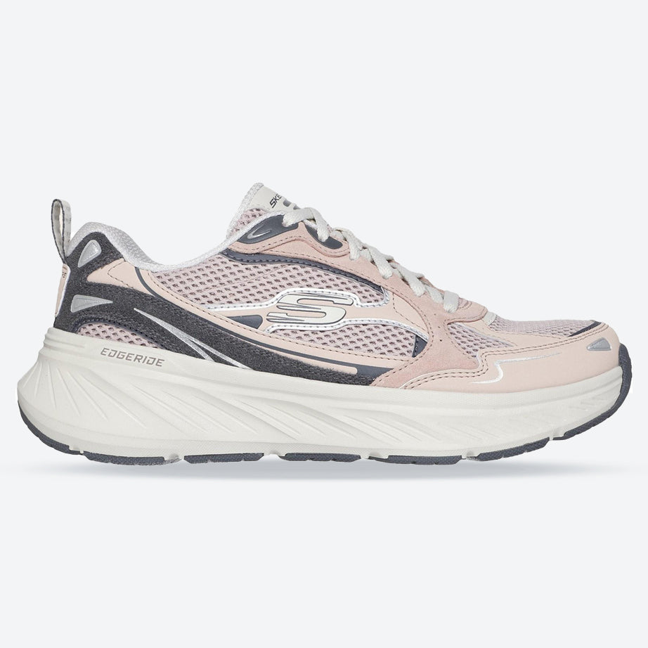 Women's Wide Fit Skechers 150493 Edgeride Trainers in Slate - Image 8