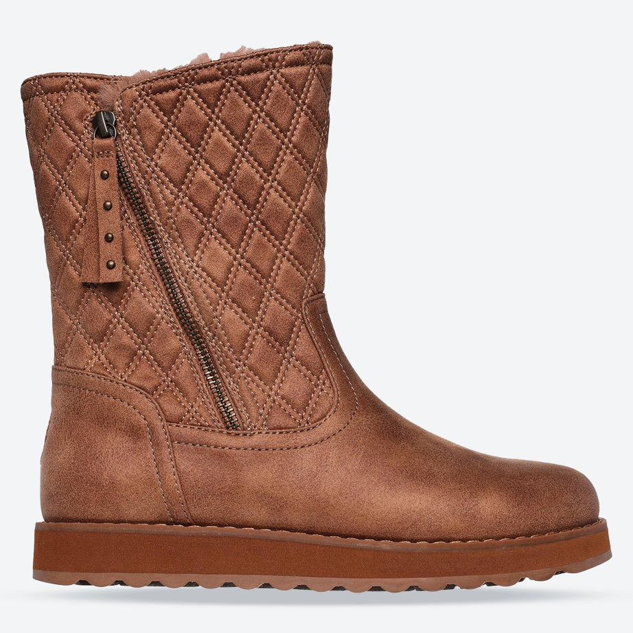 Women's Wide Fit Skechers 167675 Keepsakes 2.0 Morning Walks Boots in Chestnut - Image 7