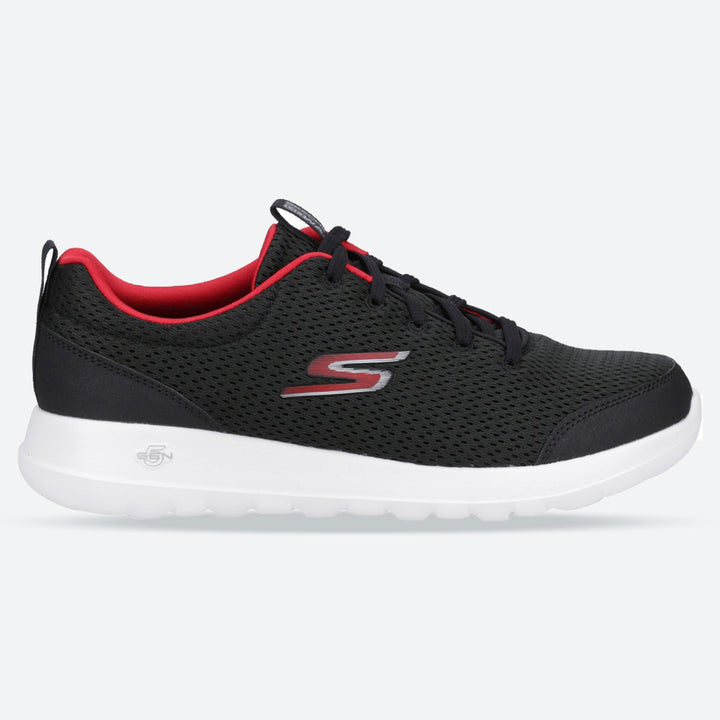 Men's Wide Fit Skechers 216231 Go Walk Max - Progressor Trainers in Navy/Grey - Image 1