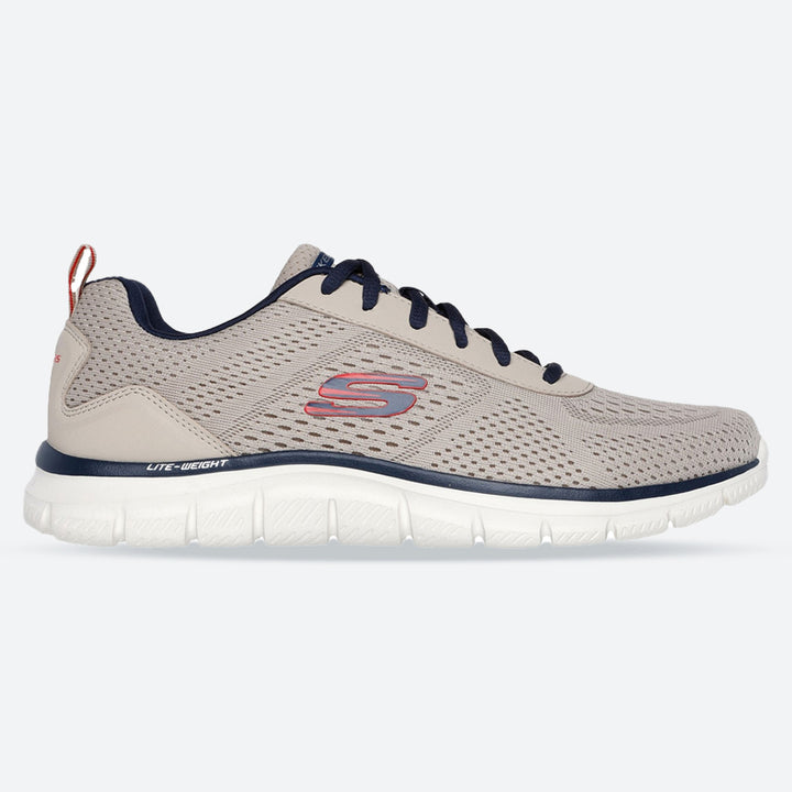 Men's Wide Fit Skechers 232758 Track Leshur Trainers in Slate - Image 1