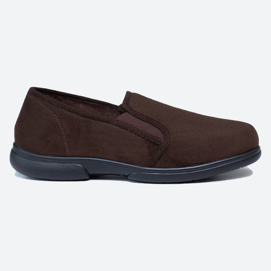 Tredd Mens Wide Fit Tredd Well Seth Slippers | Tredd Well | Wide Fit Shoes ...