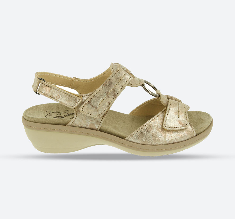 Womens Wide Fit DB Turtle Sandals | DB Shoes | Wide Fit Shoes – Wide ...