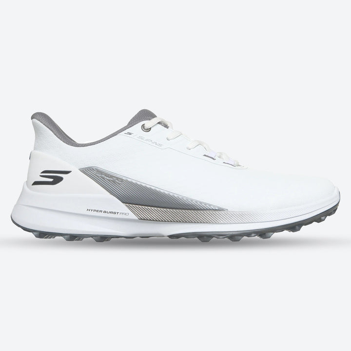 Men's Wide Fit Skechers Slip-ins SK214147 Waterproof Pure SI Trainers in White - Image 1
