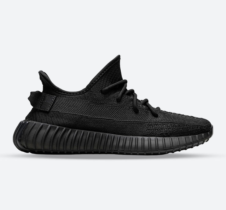 Men's Wide Fit Adidas Yeezy Boost 350 V2 Onyx Walking Trainers