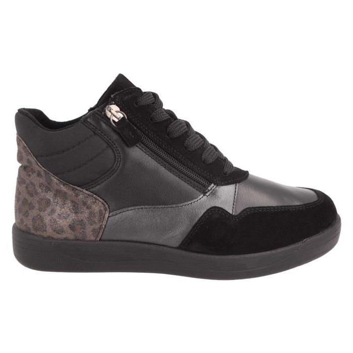 Women's Wide Fit DB Freya Shoes in Black Multi - Image 2