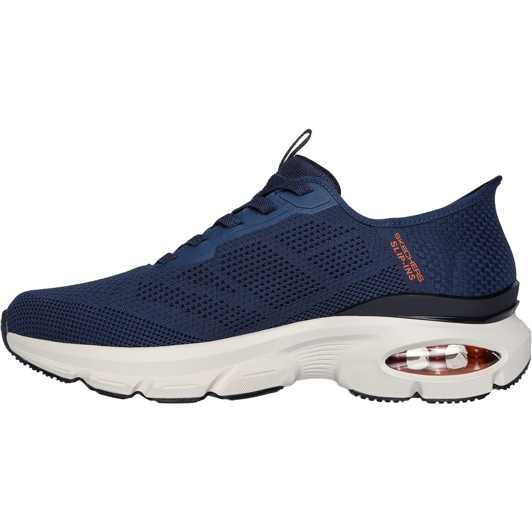 Men's Wide Fit Skechers Slip-ins 232447 Skech Air Ventura Trainers in Black/Red - Image 9
