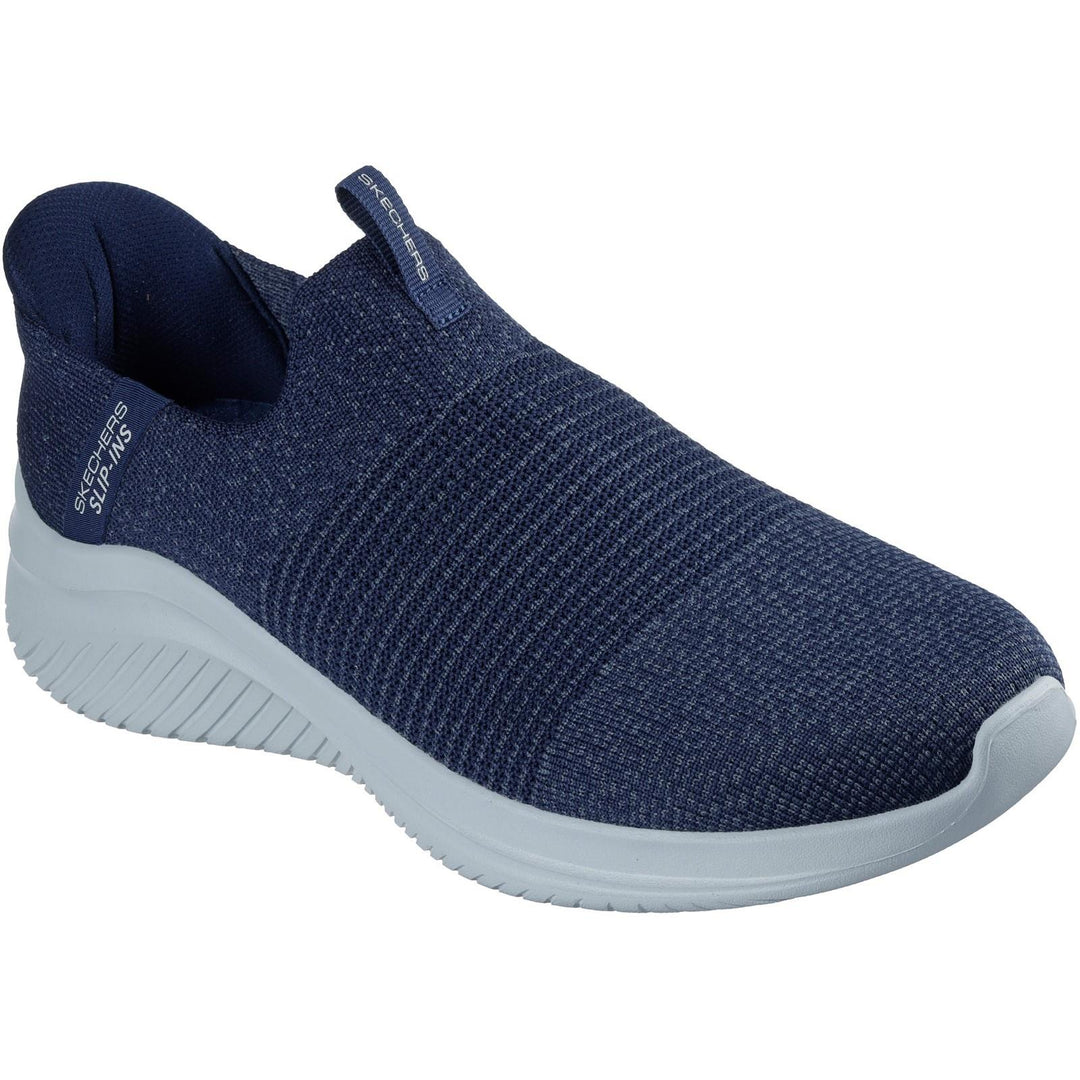 Men's Wide Fit Skechers 232901 Slip-ins Ultra Flex 3.0 Nezzo Trainers in Navy/Blue - Image 3