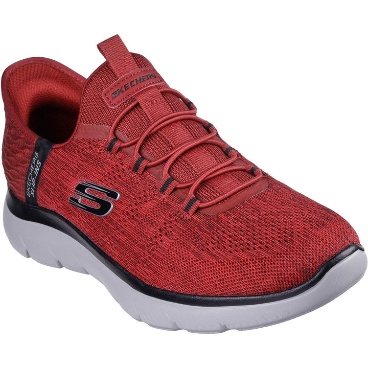 Men's Wide Fit Skechers 232469 Slip-ins Summits Key Pace Trainers in Black - Image 1