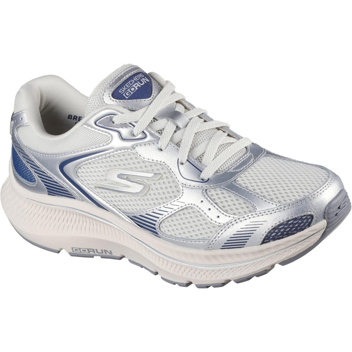 Women's Wide Fit Skechers 128633 Go Run Consistent 2.0 Volt Trainers