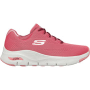 Skechers 149057 Wide Unny Outlook Sports Trainers Rose-1