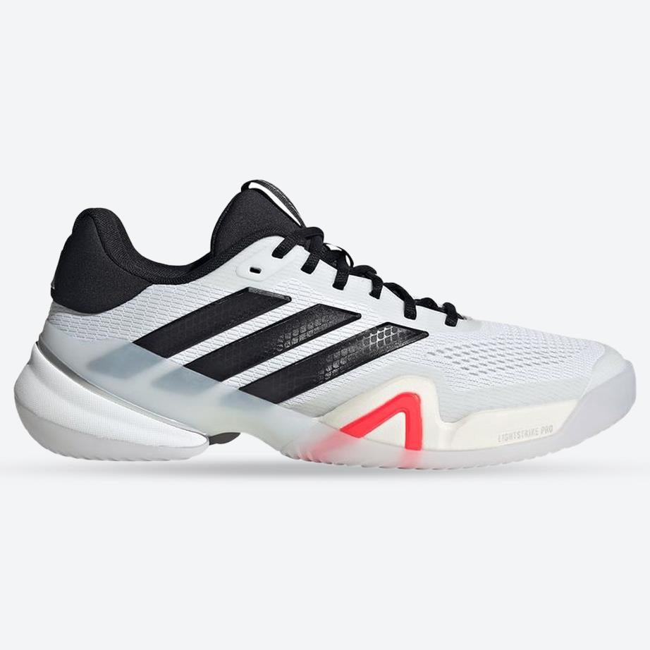 Men's Wide Fit Adidas Barricade 14 WIDE JQ7107 Tennis Trainers in Cloud White - Image 1