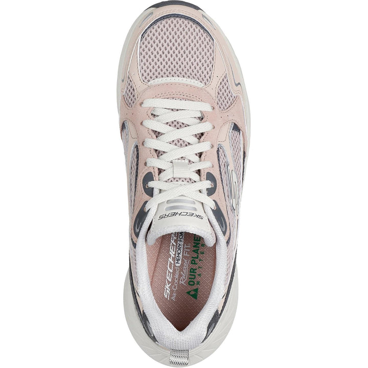 Women's Wide Fit Skechers 150493 Edgeride Trainers in Slate - Image 1
