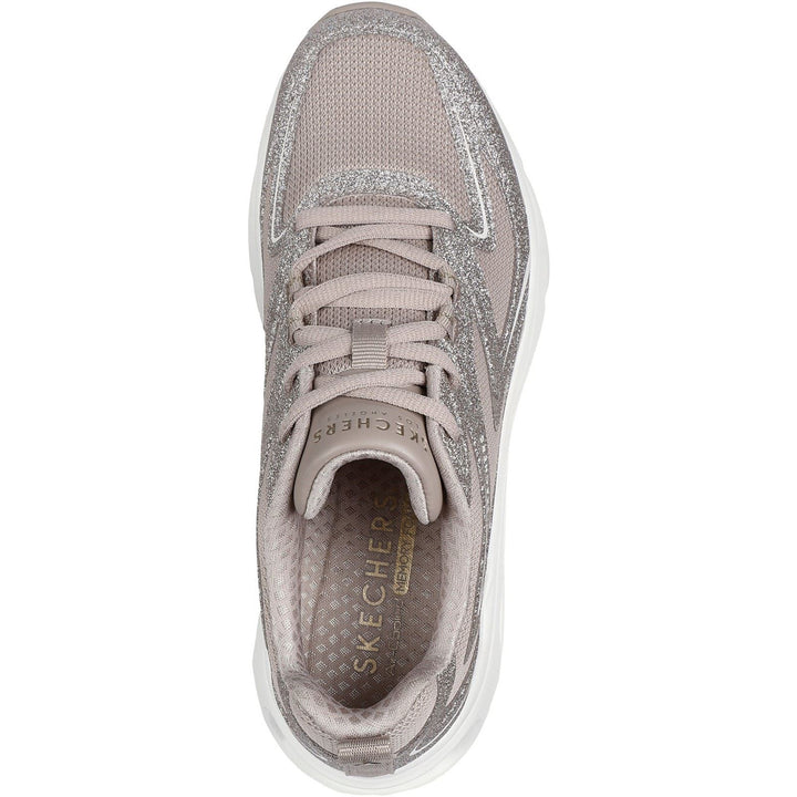 Women's Wide Fit Skechers Tres-Air Uno Glit Airy Trainers