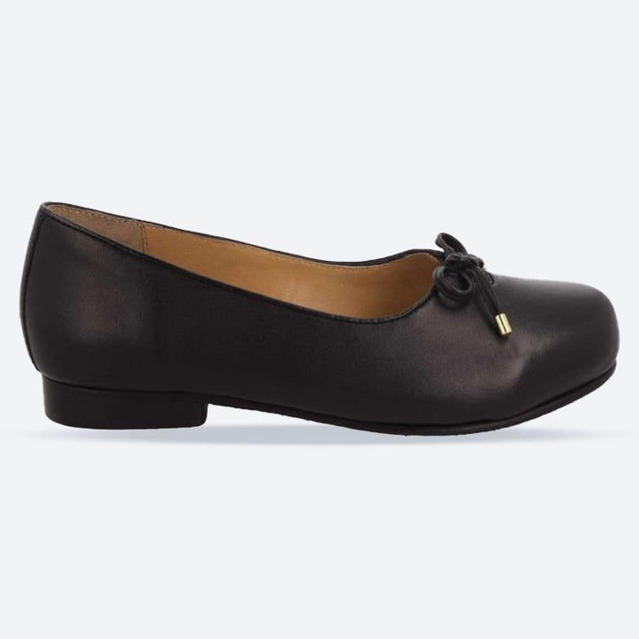 Women's Wide Fit DB Magnolia Loafers in Black Leather - Image 1