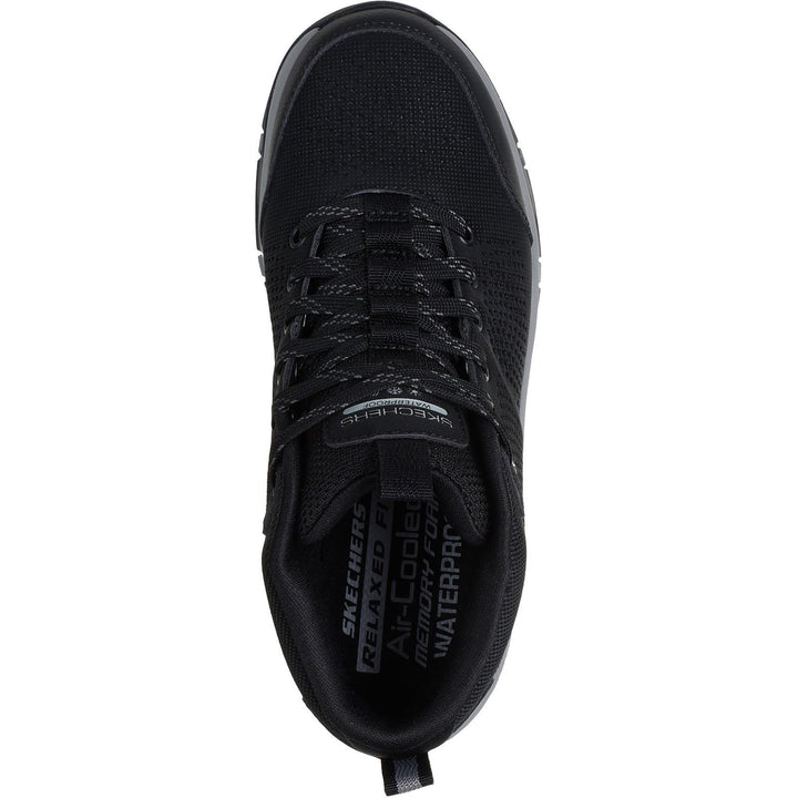 Women's Relaxed Fit Skechers 180005 Waterproof Trego Trail Destination Boots - Black/Charcoal in Black/Charcoal - Image 1