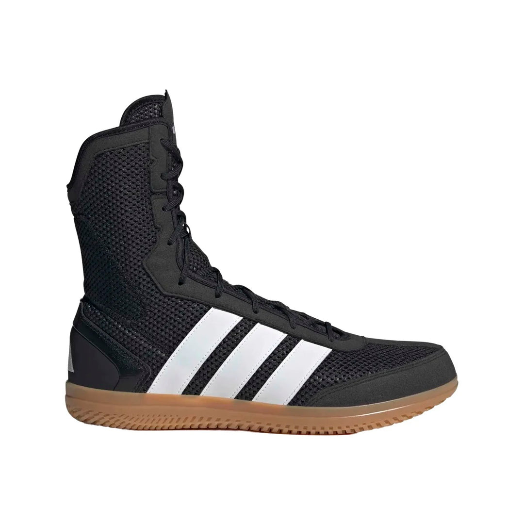 Men's Wide Fit Adidas Box Hog Boots in Black - Image 2
