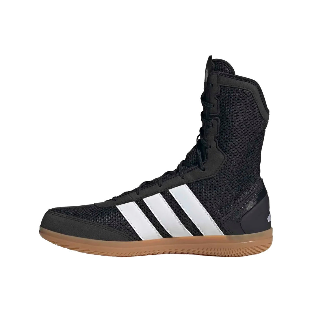 Men's Wide Fit Adidas Box Hog Boots in Black - Image 5