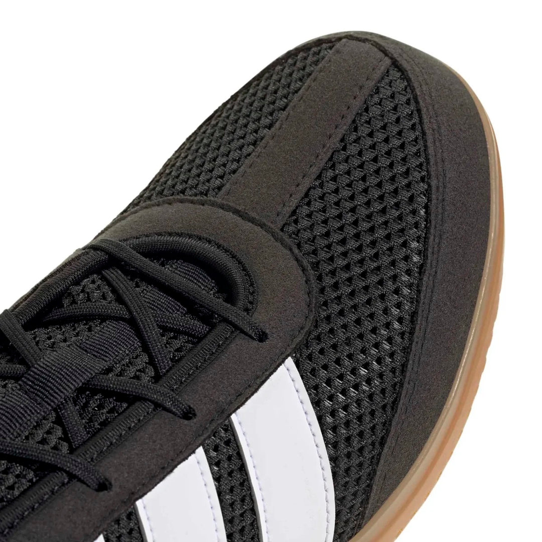 Men's Wide Fit Adidas Box Hog Boots in Black - Image 6