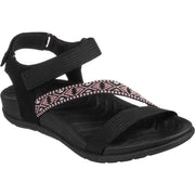 Women's Wide Fit Skechers 163221 Reggae Lite Beachy Sunrise Sandals