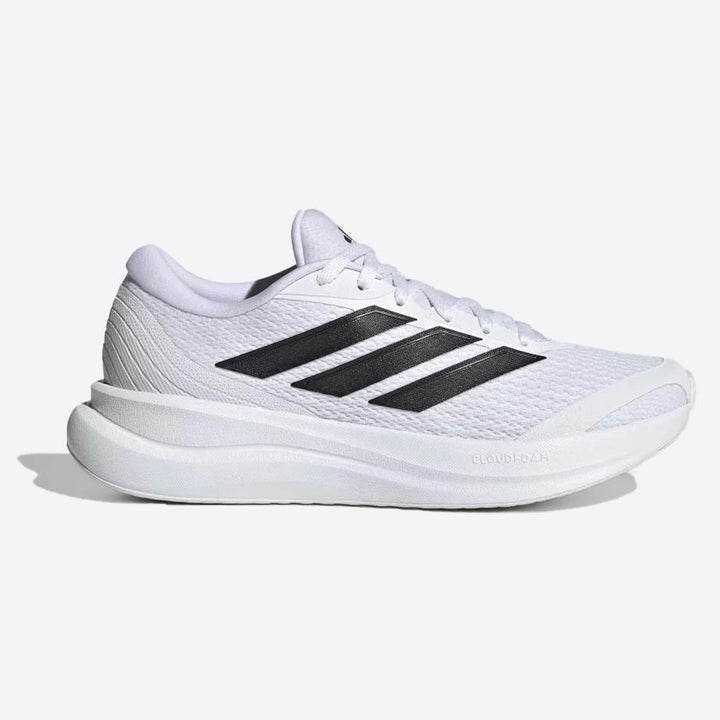 Men's Wide Fit Adidas Runfalcon 6 IH1814 Walking/Running Trainers in White/Black - Image 1